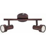 Plafonnier led spot, 27, 5 cm, 6 w, cuivre briloner leuchten