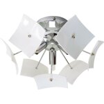 Plafonnier luminaire blanc 3 lampes ou applique murale ou plafond interieur Plafonnier luminaire blanc 3 lampes ou applique murale ou plafond interieur