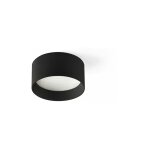Plafonnier mizu noir 15w 68618