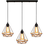 Plafonnier moderne � 2 luminaire industriel lampe de plafond en semi - encastr�s e27