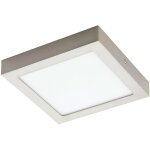 Plafonnier nickel clairage de salon moderne panneau de plafond dimmable, tlcommande led rvb carre, ...