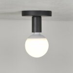 Wottes - plafonnier simple en fer forg� chambre salon cuisine �clairage lampe de plafond