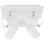 Briloner - plafonnier spot leuchten run, 40 w, ip20, blanc, métal, incl. , 4x gu10, 26, 5 x 26, 5 x 12, ... Briloner - plafonnier spot leuchten run, 40 w, ip20, blanc, métal, incl. , 4x gu10, 26, 5 x 26, 5 x 12, ...