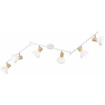 Wofi - plafonnier, spot de plafond, lampe de chambre, bande spot, 6 flammes, rglable, mtal, aspect ...