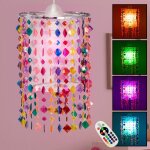 Plafonnier suspendu pour enfants tlcommande lumire en cristal dimmable dans un ensemble comprenant ...