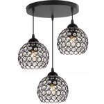 Plafonnier suspendu lustre plafonnier cristal