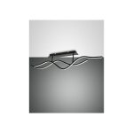 Fabas luce lighting - plafonnier suspendu sinuo led 36w noir 3666 - 65 - 101 fabas luce