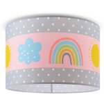 Paco home - plafonnier suspension chambre enfant abat - jour tissu rond coloré bébé e27 plafonnier - ... Paco home - plafonnier suspension chambre enfant abat - jour tissu rond coloré bébé e27 plafonnier - ...