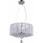 Plafonnier suspension cristal suspension chrome salle à manger éclairage lustre métallisé argent globo ... Plafonnier suspension cristal suspension chrome salle à manger éclairage lustre métallisé argent globo ...