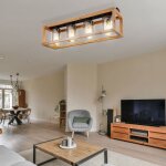 Plafonnier table � manger plafonnier r�tro rustique maison de campagne plafonnier salon bois, verre mdf ...