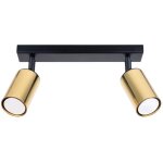 Sollux - plafonniers winx acier 2xgu10 30cm