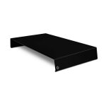 Lisa - plan plus - plan de travail - peint noir 30x56, 5 cm