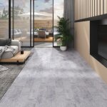Vidaxl - dalles de plancher pvc 4, 46 m² 3 mm autoadhésif gris ciment Vidaxl - dalles de plancher pvc 4, 46 m² 3 mm autoadhésif gris ciment