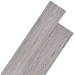 Nova - the living store planches de plancher pvc non auto - adh�sif 5, 26m� 2mm gris fonc� - parquet ...