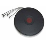 Plaque chauffante diametre 145mm, puissance 1500w.
