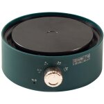 Plaque chauffante portable 360� pour caf�, th� et eau - mini cuisini�re �lectrique 220v pour comptoir ...