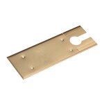 Plaque de couverture pour bts 75 v laiton bross mat