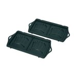 Plaques croque monsieur pour petit electromenager tefal ss - 203201