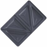 Plaques croque triangle par 2 xa800212 pour appareil � croque monsieur tefal snack collection, snack ...