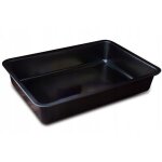 Plaque de cuisson antiadh�sive 34 x 23 cm noire snb