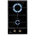 Klarstein - plaque de cuisson  gaz encastre , plaque  gaz, 2 brleurs , gaz naturel / gaz propane, ...