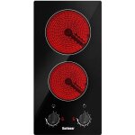 Plaque de cuisson vitrocramique karinear 30 cm plaque vitrocramique 2 foyer, table de cuisson electrique ...