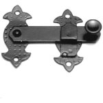 Heurtoir plaque 25x65 mm - 90 mm