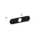 Plaque de finition noire pour serrure Plaque de finition noire pour serrure