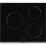 Bpi6360b - brandt table de cuisson induction 60cm, 3 foyers, minuterie, 5900w