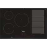 Plaque � induction siemens ex851lvc1f - ligne iq700 - 80 cm - 5 foyers - zone flexinduction - fryingsensor ...
