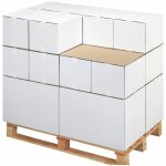 Kke - plaque intercalaire de palette - carton ondul 770 x 1170mm - pal 500 plaques