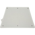 Plaque de montage moteur hors - bord trap�zo�dale en pvc grise pour bateau pneumatique, kayak ou yacht ...