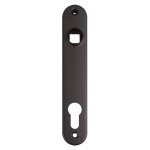 Plaque de propret� en aluminium noir locinox