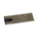 Dormakaba - plaque de recouvrement 7511 pour pivot de sol bts 75v - inox - 308 x 180 mm Dormakaba - plaque de recouvrement 7511 pour pivot de sol bts 75v - inox - 308 x 180 mm