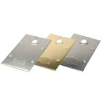 Plaque de recouvrement standard 309x180 mm sevax acier inox poli - wa759300