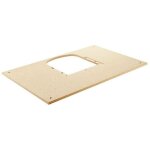Plaque trou�e lp - ka65 mft / 3 festool