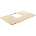 Plaque trou�e lp - ka65 mft / 3 festool