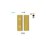 Plaquettes carbure revt. titane expert boite de 10 larg. 10 long. 30 ep. 1, 5mm