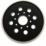 Plateau auto - adh�sif pour ponceuse �lectrique 5 pouces 123 mm 8 trous pu velcro pour bosch gex125 - ...