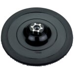 Plateau auto - agrippant 125 mm, m 14, pour bandes abrasives auto - agrippantes pyramid metabo