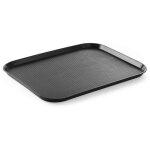 Plateau fast food en polypropyl�ne 35x45cm - noir