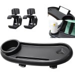 Plateau de nourriture pour poussette 3 en 1, porte - gobelet, porte - gobelet pour poussette avec plateau ...