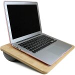 Plateau pour ordinateur portable avec coussin, support genoux pc portable, tablette ordinateur lit, support ...
