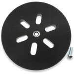 Plateau de pon�age 150mm avec hook et loop compatible avec bosch gex 150, gex 150 ac, gex 150 turbo ponceuse ...