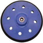 Plateau de pon�age 180mm, 8 trous, moyen, pour disque abrasif, accessoire pour ponceuse excentrique