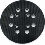 Plateau de pon�age pour bosch (� 125 mm, duret� moyenne avec syst�me accessoires pour ponceuse excentrique ...