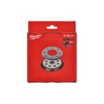 Plateau de ponçage milwaukee pour ponceuse excentrique ros 125 e ?125mm 8 trous - 4932430091 Plateau de ponçage milwaukee pour ponceuse excentrique ros 125 e ?125mm 8 trous - 4932430091