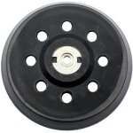 Plateau de pon�age velcro perfor� 125 mm compatible avec metabo sxe 325 intec 425 turbotec 631220000