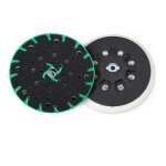 Plateau ponceuse 150 mm avec aspiration de poussi�re - filetage de raccordement m8 - remplacement du ...