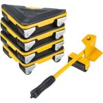 Plateau roulant - patins glisseurs deplace meuble a roulette, kit de deplace meuble lourd, patins rotatifs ...